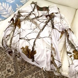 Real Tree 3/4 zip pullover XXL women’s